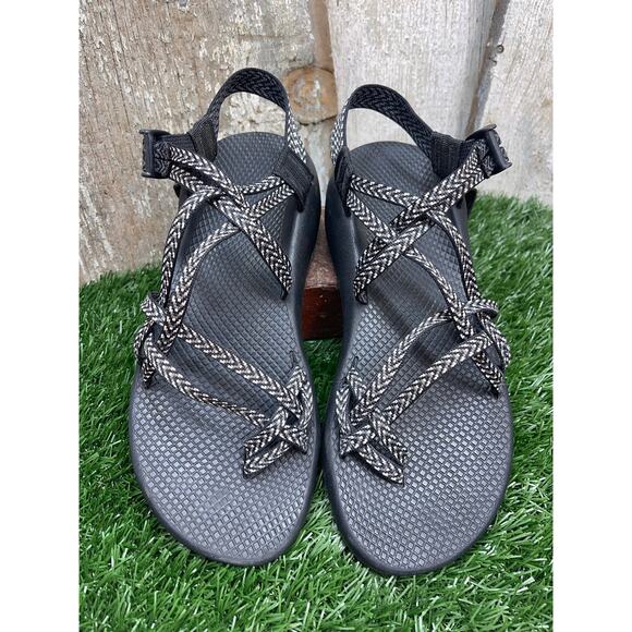CHACO ZX/2 Black White Women's 11 - Picture 1 of 5